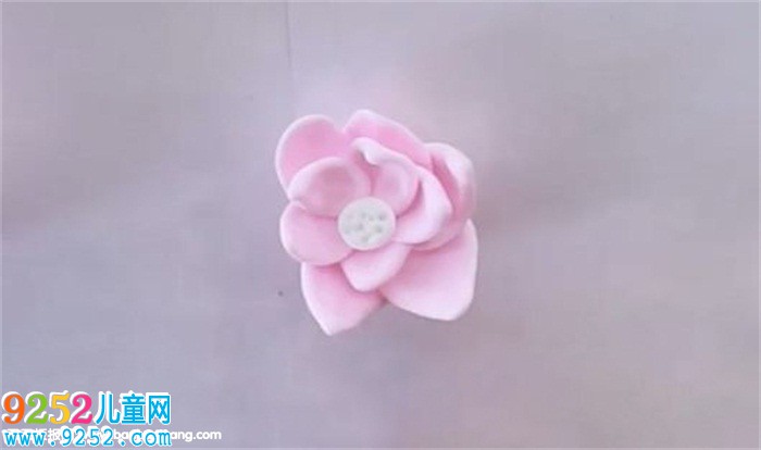 超輕粘土荷花教程