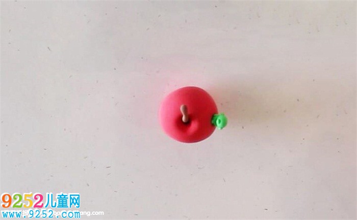 超輕粘土蘋果制作教程