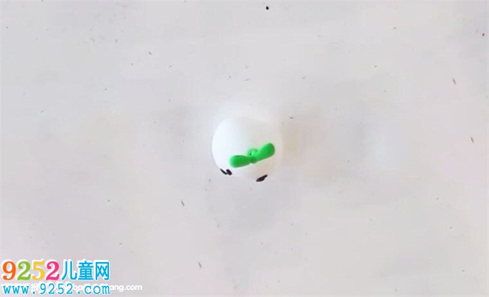 超輕粘土長草顏團子教程