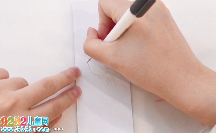 水瓶座書簽制作方法
