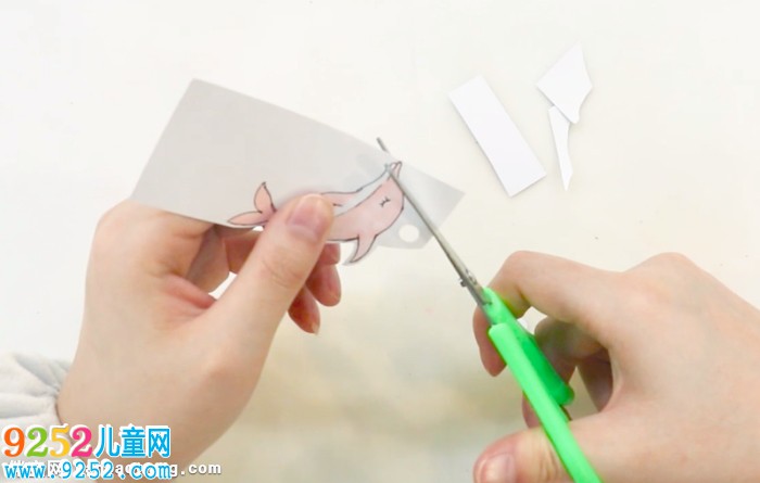 海豚書簽制作方法