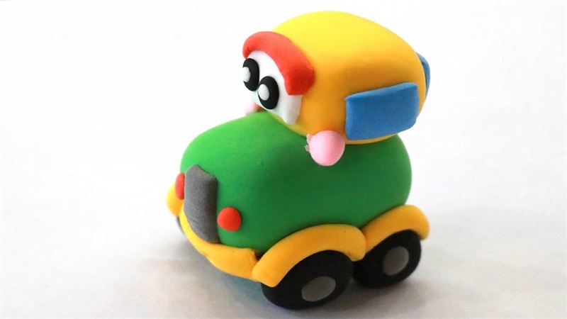 越野車超輕粘土制作教程