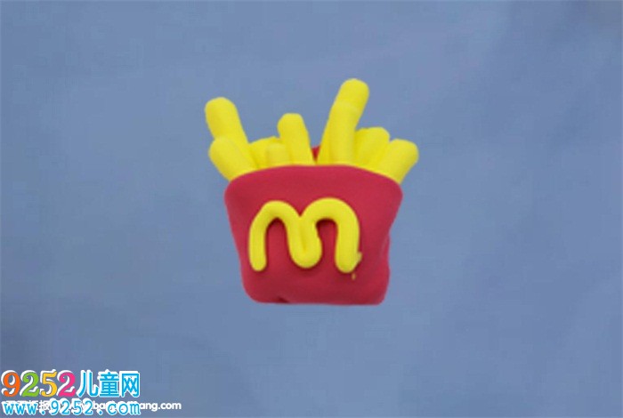 超輕粘土薯條做法