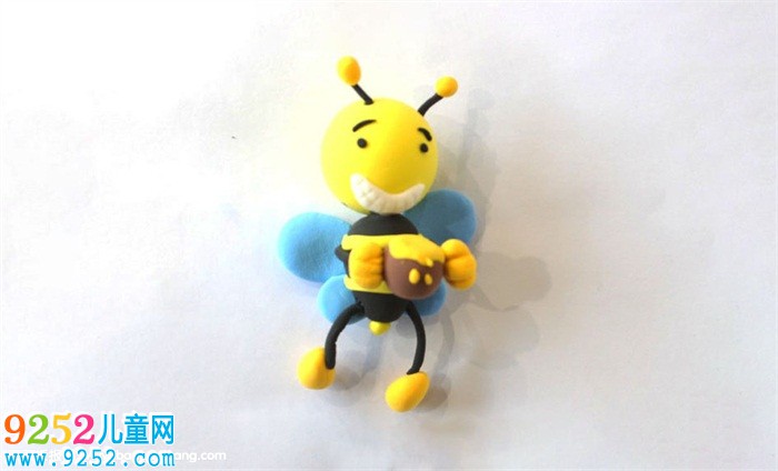 超輕粘土蜜蜂制作方法