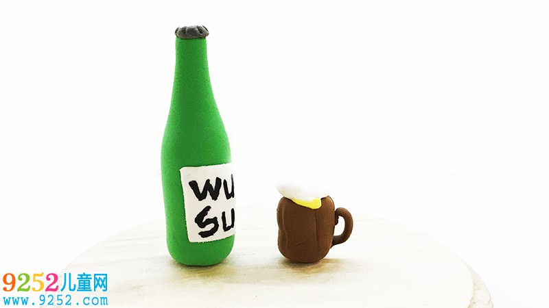 怎么用粘土做啤酒