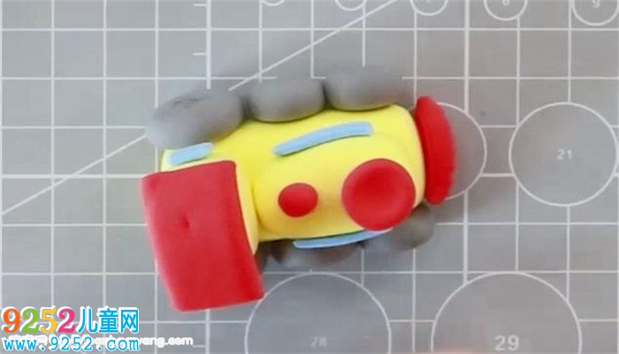 超輕粘土火車制作教程