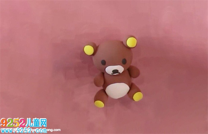超輕粘土輕松熊教程