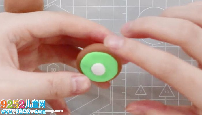 獼猴桃超輕粘土教程
