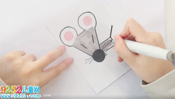 十二生肖鼠書(shū)簽制作方法