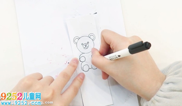 小熊書簽怎么做