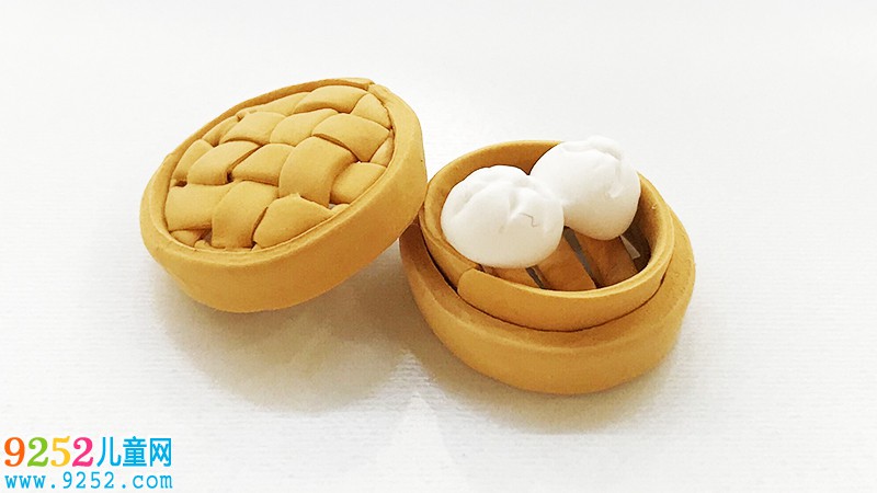 超輕粘土小籠包教程