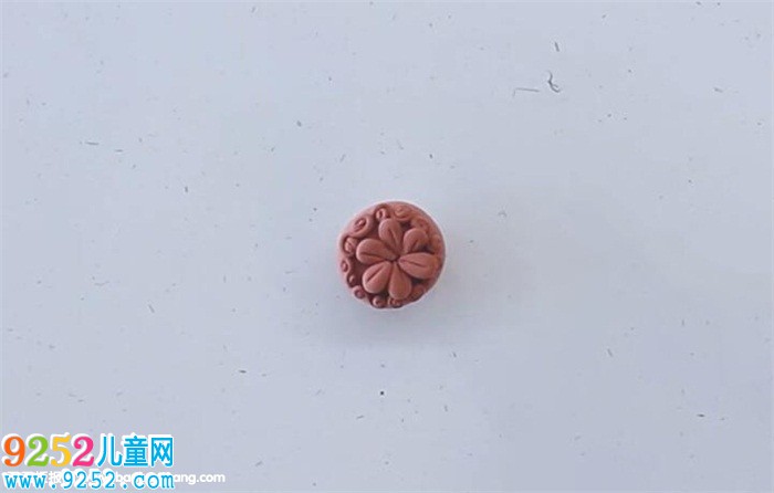 超輕粘土月餅做法