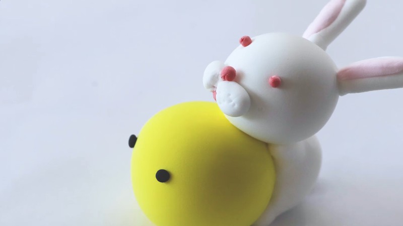 兔子用超輕粘土怎么做？