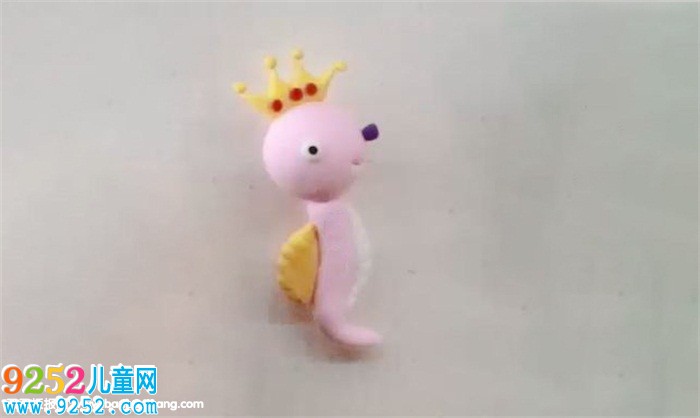 超輕粘土海馬制作教程