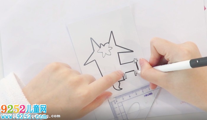 十二生肖羊書簽制作方法