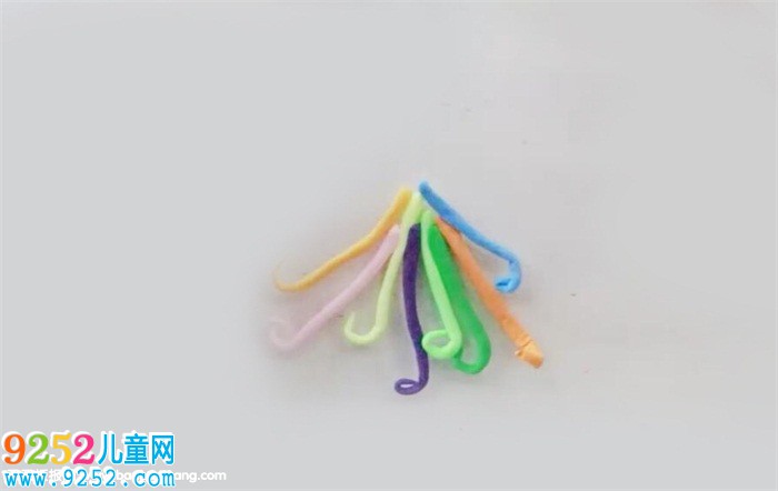 超輕粘土章魚怎么做