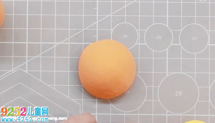 超輕粘土橙子制作教程