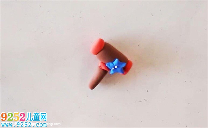 超輕粘土小錘子怎么做