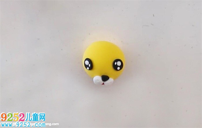 超輕粘土老虎怎么做