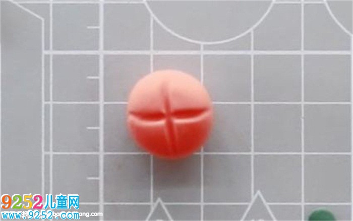 超輕粘土柿子教程