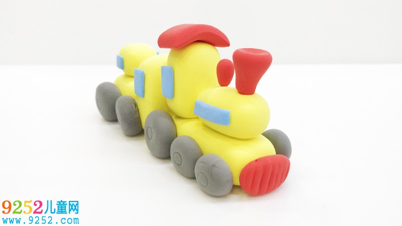 超輕粘土火車制作教程