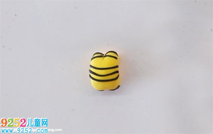 超輕粘土老虎怎么做