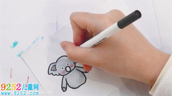 小考拉書簽怎么做