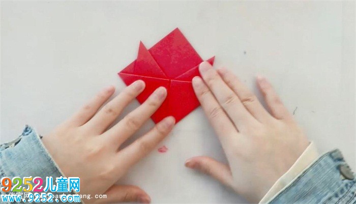 狐貍書簽怎么折