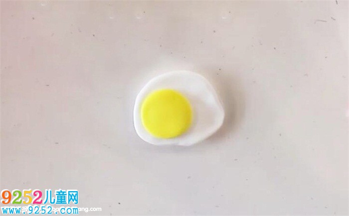 超輕粘土荷包蛋作品教程