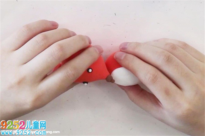 超輕粘土狐貍制作方法