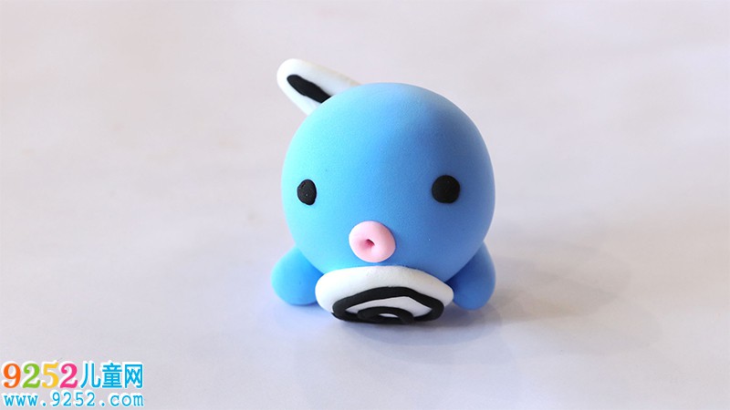 小章魚(yú)超輕粘土作品