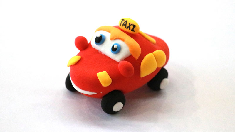 出租車超輕粘土簡(jiǎn)單教程