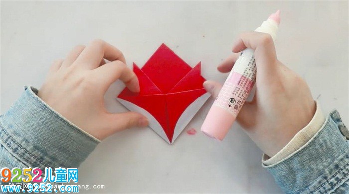 狐貍書簽怎么折