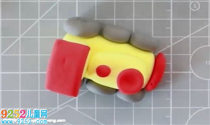 超輕粘土火車制作教程