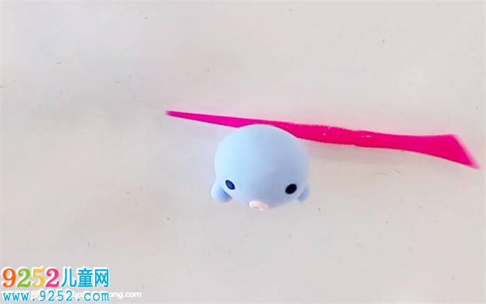 小章魚(yú)超輕粘土作品