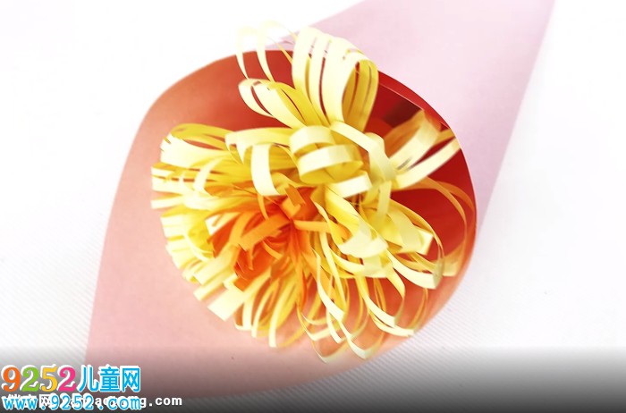 手工菊花怎么制作