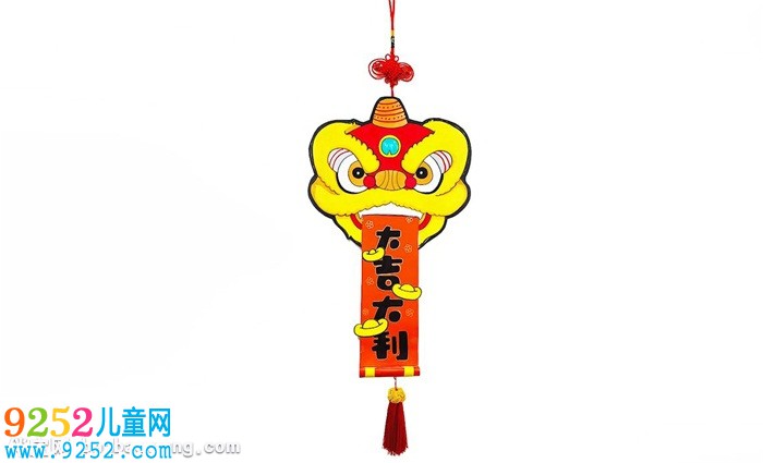 <a href=http://www.inspiredelm.com/diy/ target=_blank class=infotextkey>手工制作</a>喜慶年畫教程