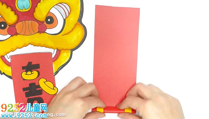 <a href=http://www.inspiredelm.com/diy/ target=_blank class=infotextkey>手工制作</a>喜慶年畫教程