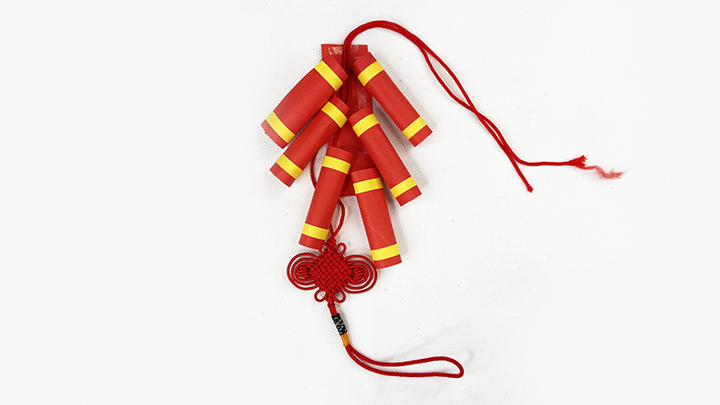 幼兒<a href=http://www.inspiredelm.com/diy/ target=_blank class=infotextkey>手工制作</a>鞭炮教程