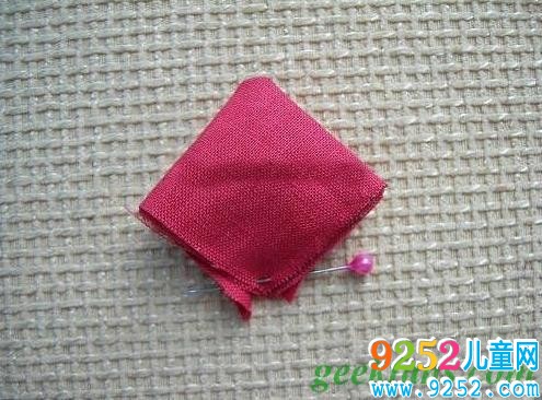 DIY布衣櫻花的材料