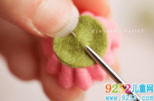 不織布戒指的制作教程