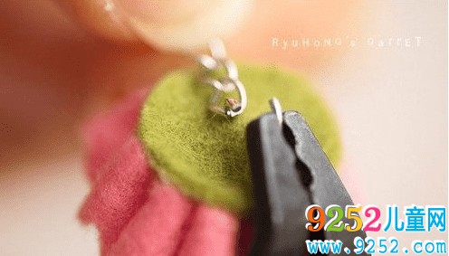 不織布戒指的制作教程