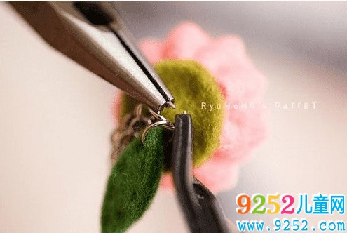 不織布戒指的制作教程