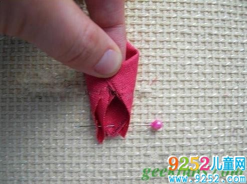 DIY布衣櫻花的材料
