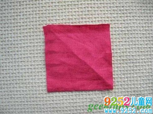 DIY布衣櫻花的材料