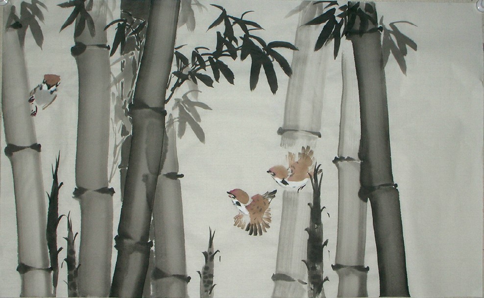 竹子的<a href=http://www.inspiredelm.com/ertonghua/ target=_blank class=infotextkey>兒童畫</a>-楠竹