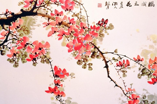 梅花盛開(kāi)的季節(jié)