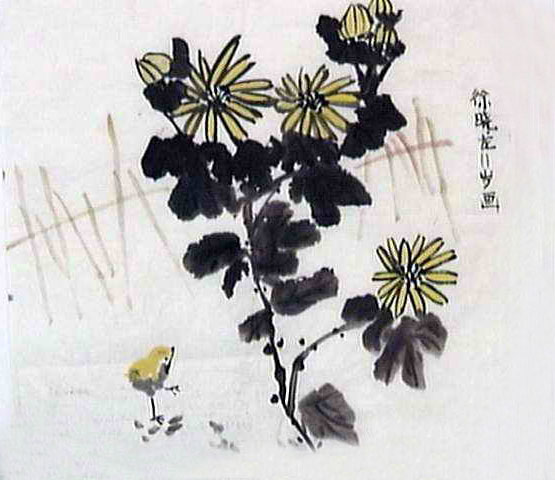 采菊東籬下