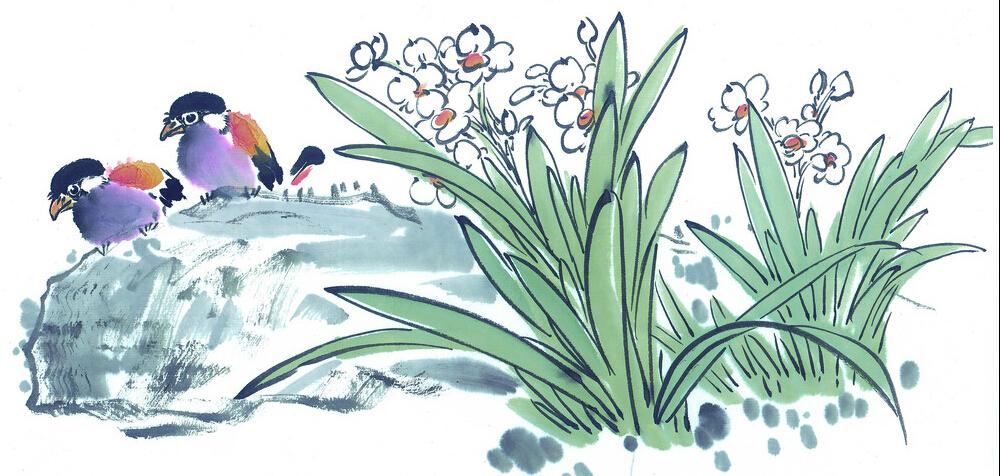 鴛鴦戲水