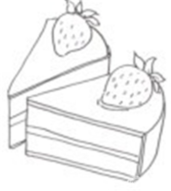 卡通畫(huà)蛋糕